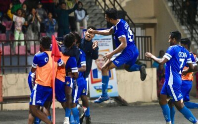 Goa rise from the dead to beat Manipur, to meet Services in Santosh Trophy final