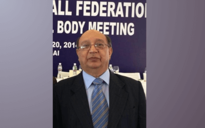 AIFF condoles the demise of former Treasurer Hardevsinh Jadeja
