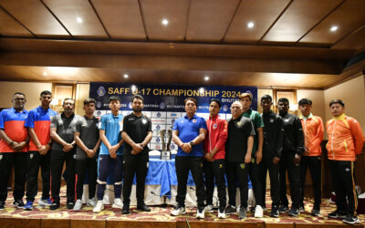 India all dressed up for title defence in SAFF U17 Championship