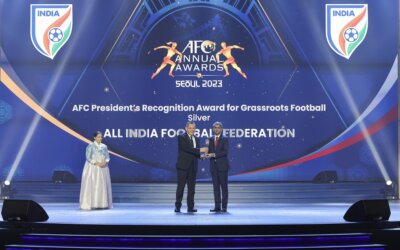 AIFF wins AFC President’s Recognition Award for Grassroots Football (Silver)