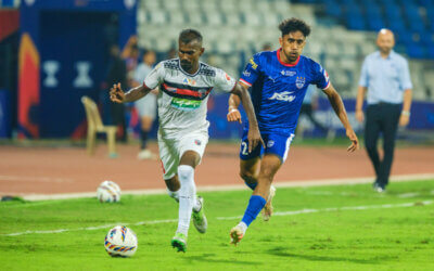 NorthEast United, Bengaluru FC split points in a 2-2 stalemate