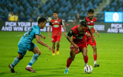 NorthEast United end the year with a flawless away win over Mumbai City FC