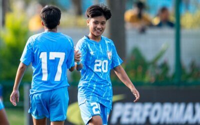 Debutant Lhingdeikim lights up the show with four goals as India maul Maldives again