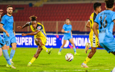 Mumbai City FC play a goalless draw against Hyderabad FC