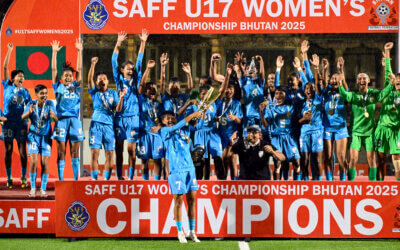 India crowned SAFF U17 Women’s champions despite defeat against Bangladesh