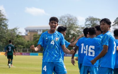India defeat Pakistan, maintain perfect record in SAFF U17 Championship 2025