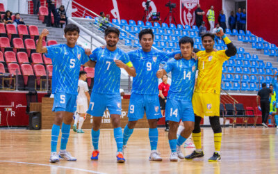 India trounce Mongolia to get historic first win on futsal court