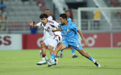 Qatar inflict narrow defeat on Blue Colts