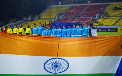 An Asian hat-trick: Indian women flying the tricolour high