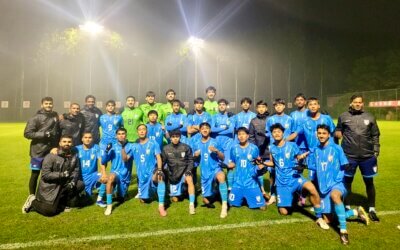 India U17 men end China tour on winning note