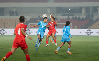 Nepal ride Sabitra Bhandari's brace to beat Blue Tigresses