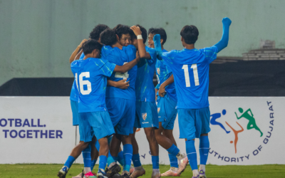 Gangte's hat-trick fires India to a comeback win against Chinese Taipei in AFC U17 Asian Cup Qualifiers