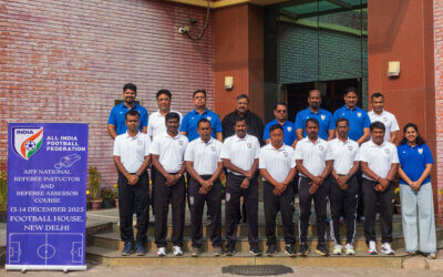 Course for Referee Assessors, Instructors conducted in Football House