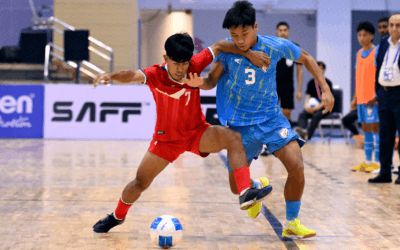 Late charge sees India share spoils with Nepal