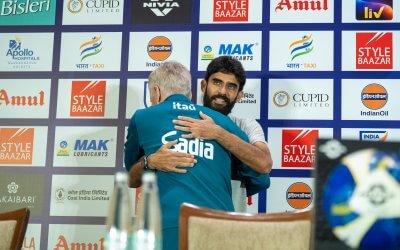 An embrace before battle: Jamil and Ancelotti share special moment